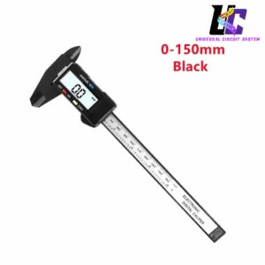 0-150mm Carbon Fiber Composite Digital Caliper Micrometer Gauge