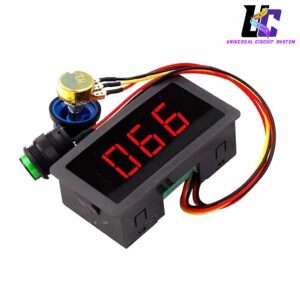 CCM5D DC Motor Speed Controller PWM 6V-30V 5A Digital Display Regulator Switch