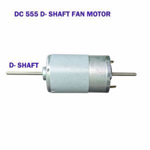 DC 555 D-Shaft High Speed Fan Motor Replacement