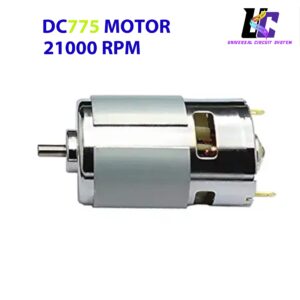 High-Speed 775 DC Motor 12V-24V 21000 RPM Ball Bearing Motor with Mounting Bracket