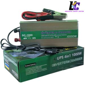 SC-1000 1000W DC 12V to AC 230V UPS Smart Power Inverter & Battery Charger