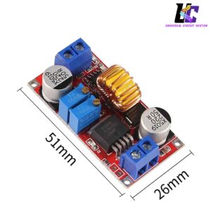 XL4015 5A DC-DC Step-Down Buck Converter Module with CC/CV Control
