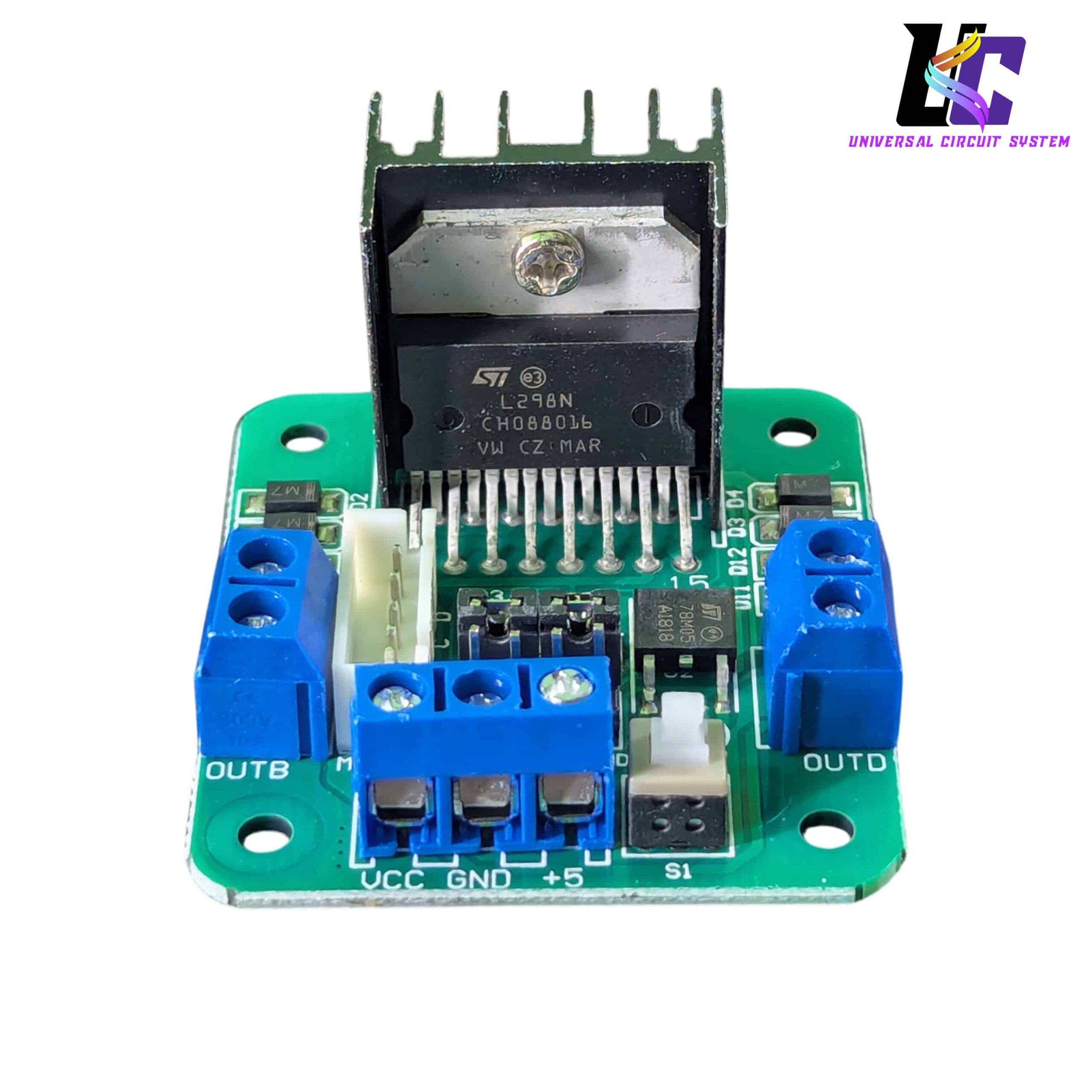 STMicroelectronics L298N Dual H-Bridge Motor Driver Module