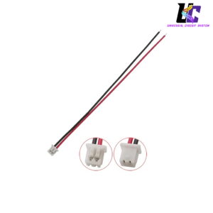 2-Pin Micro JST-PH 2.0mm Terminal Connector with Red & Black Wire