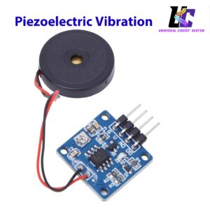 Piezoelectric Vibration Sensor Module Ceramic Piezo Vibration Switch Analog Digital Output Board