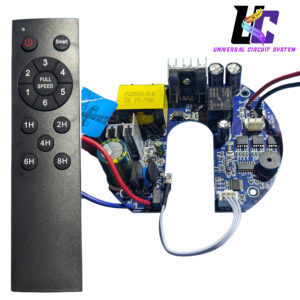 BLDC Ceiling Fan Controller circuit 35-65W with Remote Control Kit