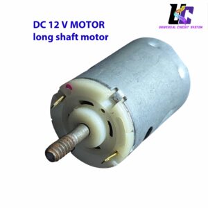 DC 12V Long Shaft Motor Dual Output Extension Micro Hobby Electric Motor