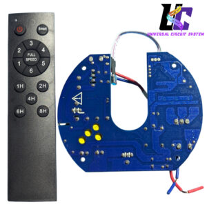 BLDC Ceiling Fan Controller circuit 35-65W with Remote Control Kit