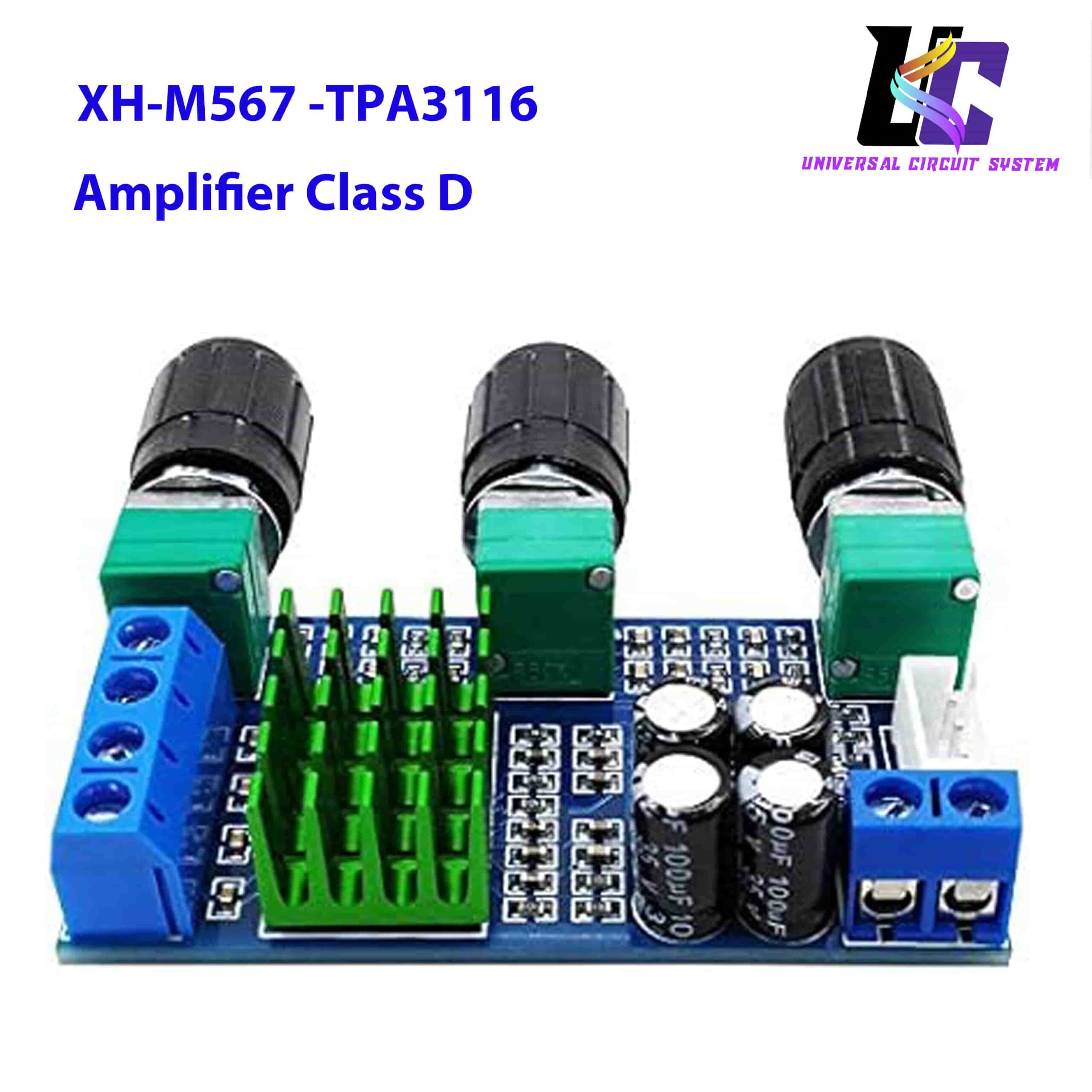 XH-M567 TPA3116D2 Audio Amplifier Board