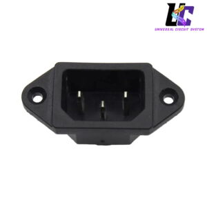 IEC 320 C14 Panel Mount AC Power Inlet Socket