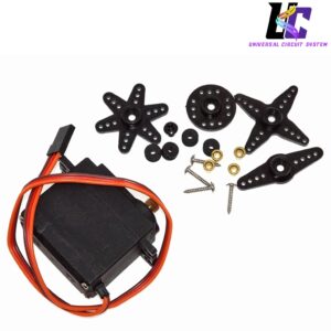 MG995 Digi Hi-Speed Servo Motor with Complete Accessories & Horns