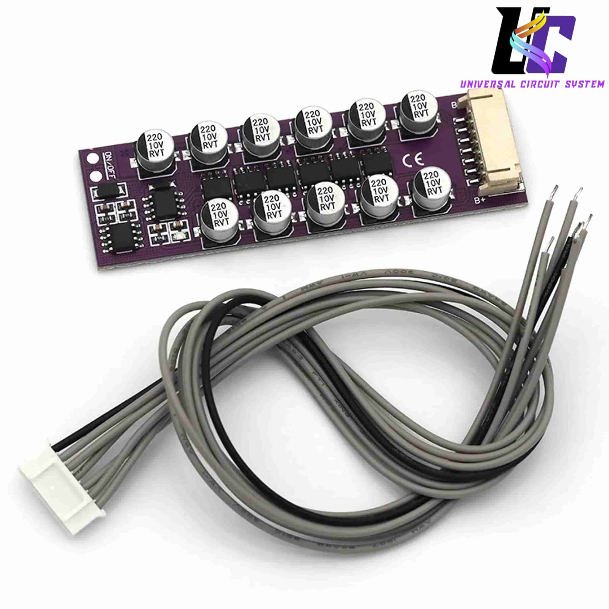 5S-6S Lithium Battery / Supercapacitor Capacitive Active Balancer Board