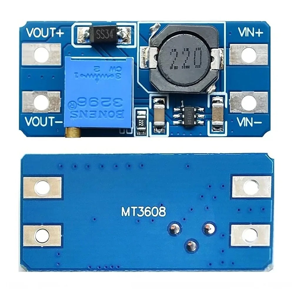 MT3608 DC-DC Voltage Regulator Step-Up Boost Converter Module