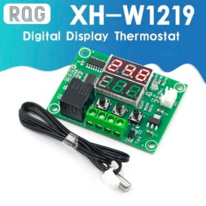 XH-W1219 Dual Display Digital Temperature Controller Module with NTC Sensor Probe