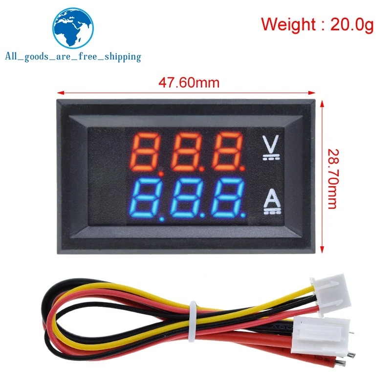 VC288 Dual Digital Voltmeter Ammeter