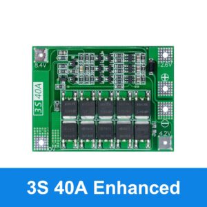 3S 40A 12.6V Enhanced Lithium Battery Protection Board BMS Module
