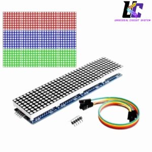MAX7219 4-in-1 Dot Matrix LED Display Module