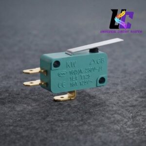 3-Pin SPDT Micro Limit Switch with Lever Actuator
