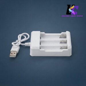 3-Slots USB AA AAA Battery Charger.