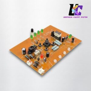 JS-2946S-2-SMT 12V AC/DC Rechargeable Fan Circuit Board with LED Display