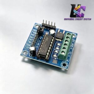 mini L293D dual-channel H-bridge DC motor driver module