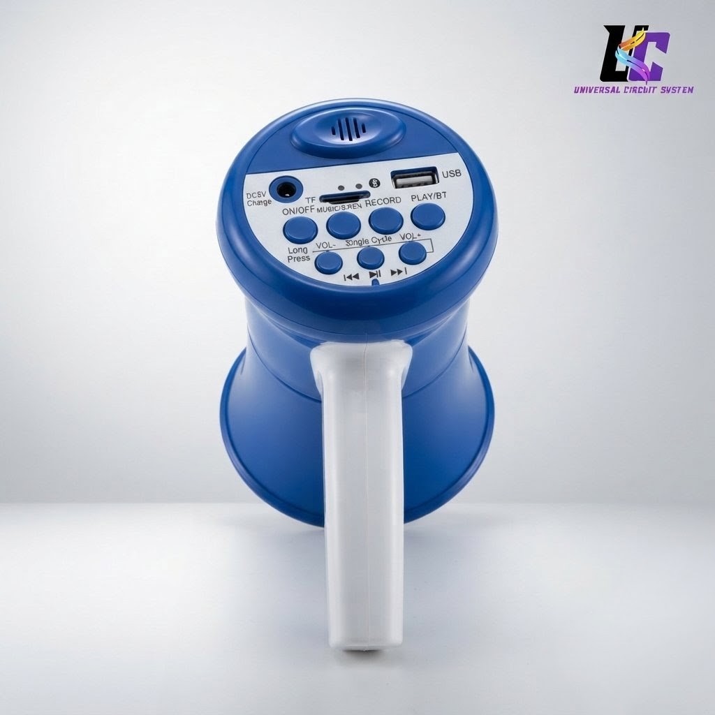 Universal Circuit System Handheld Megaphone