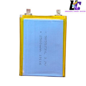 3.7V 2500mAh Lithium Polymer Battery 505573 LiPo Rechargeable Pouch Cell
