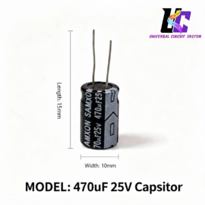 ELECTROLYTIC CAPACITOR 470uF 25V