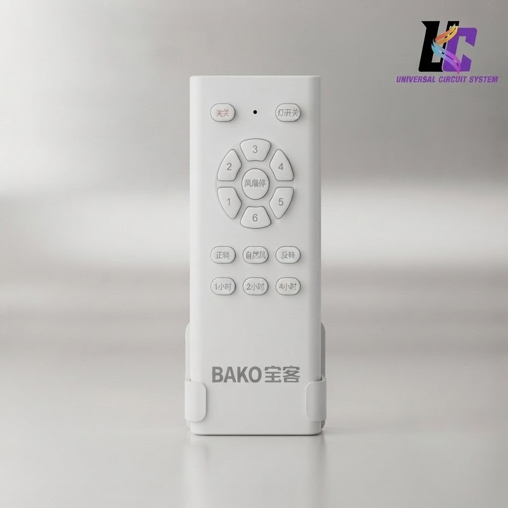 BLDC Ceiling Fan Controller Circuit and Remote Control Kit
