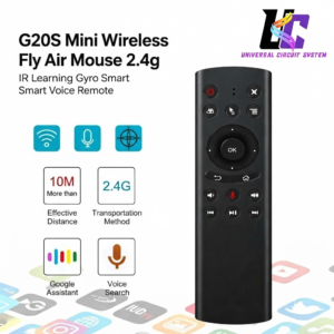 _G20S Mini Wireless Fly Air Mouse 2.4g IR Learning Gyro Smart Voice Remote