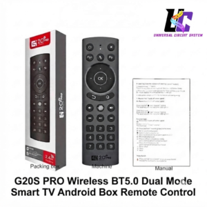 G20S PRO Wireless BT5.0 Dual Mode Smart TV Android Box Remote Control