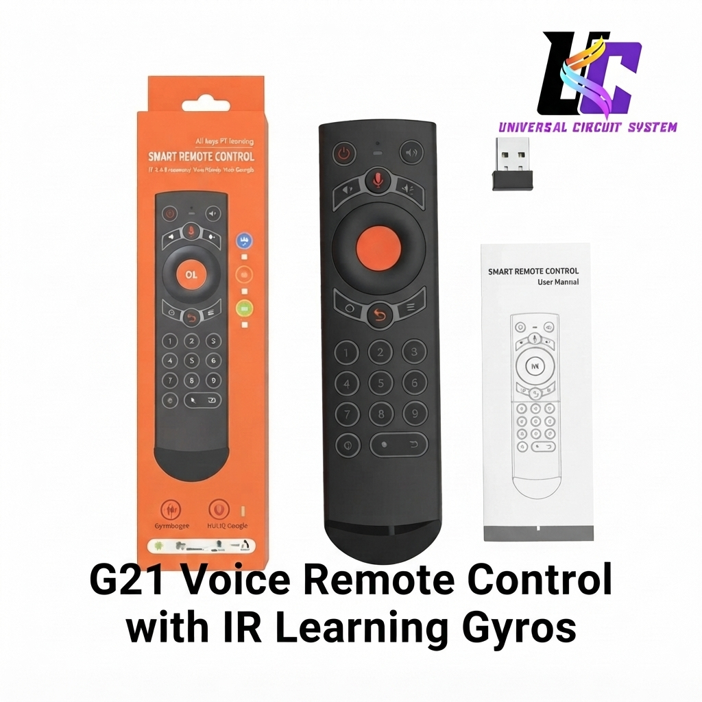 G21 Voice Remote Control with IR Learning Gyros