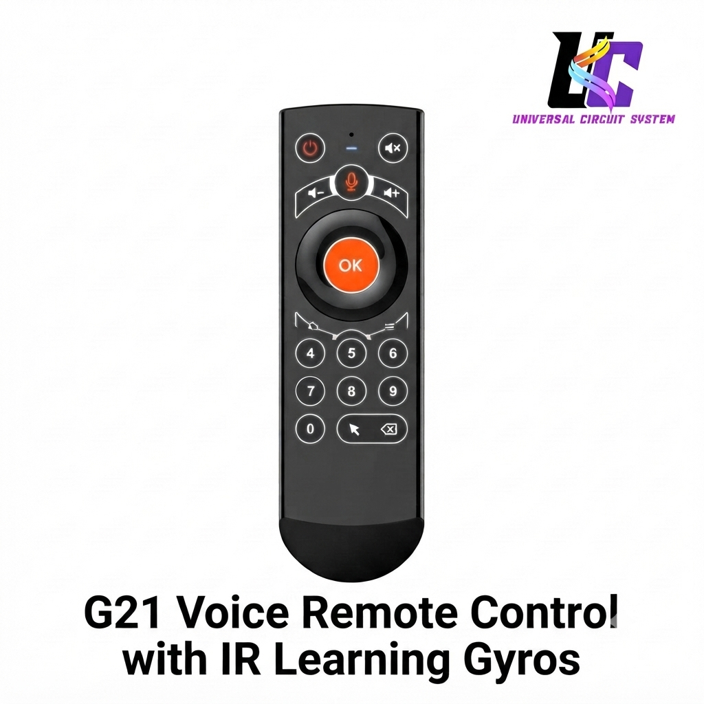 G21 Voice Remote Control with IR Learning Gyros