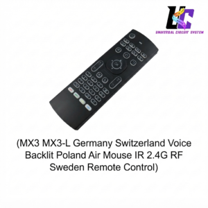 MX3 Air Mouse & Wireless Keyboard Remote Control