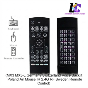 MX3 Air Mouse & Wireless Keyboard Remote Control