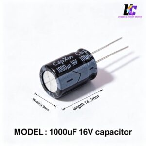 1000µF 16V electrolytic capacitor