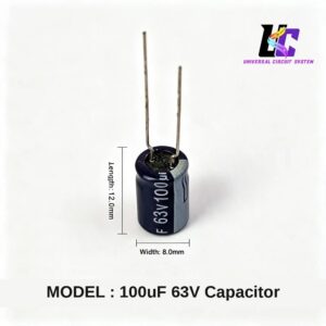 100µF 63V Electrolytic Capacitor