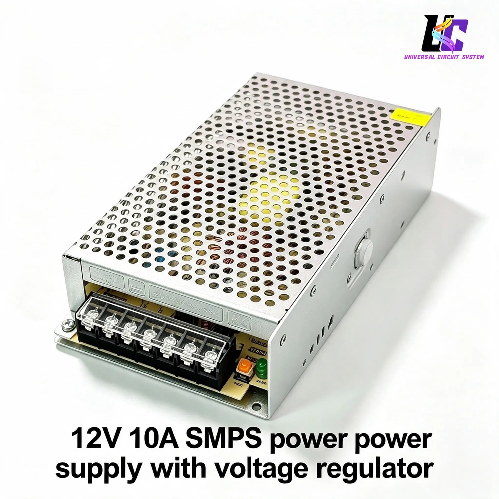 12V 10A SMPS (Switched-Mode Power Supply)