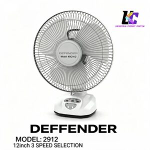Defender KN-2912 Rechargeable Table Fan