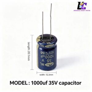 1000µF 35V electrolytic capacitor 1000µF 35V electrolytic capacitor
