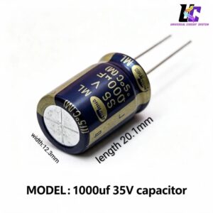 1000µF 35V electrolytic capacitor