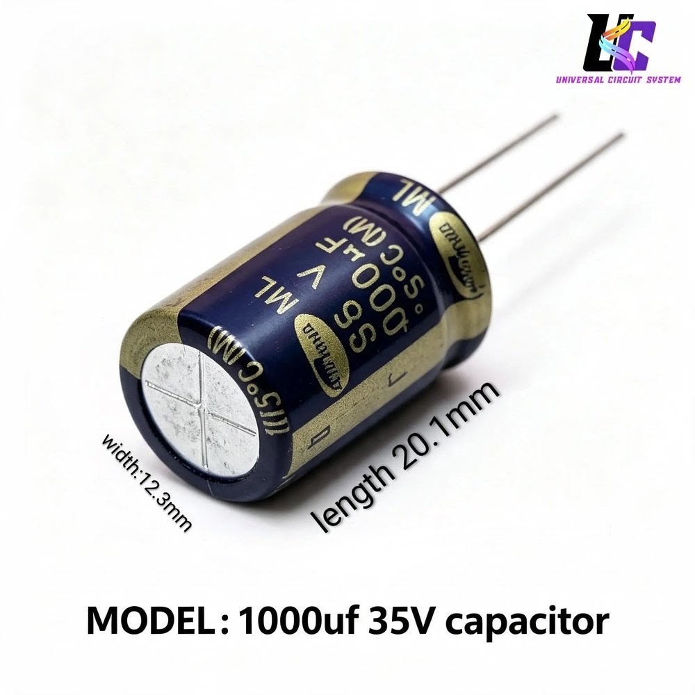 1000µF 35V electrolytic capacitor