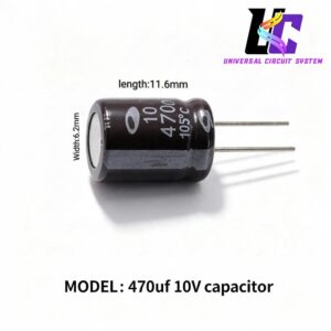 470uf 10V capacitor