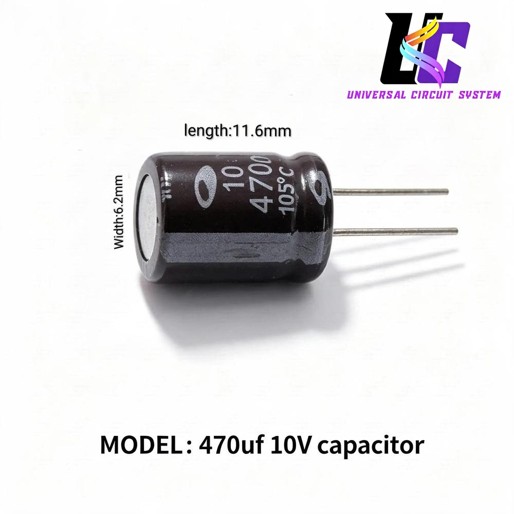 470uf 10V capacitor