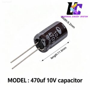 470uf 10V capacitor