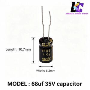 68µF 35V electrolytic capacitor
