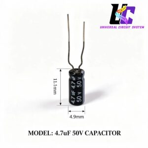4.7µF 50V Electrolytic Capacitor