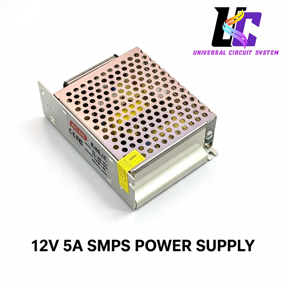 12V 5A SMPS POWER SUPPLY