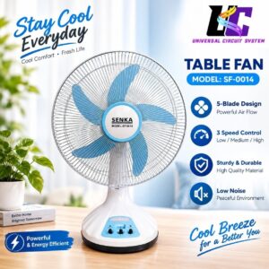 SENKA SF-0014 Table Fan