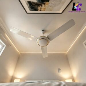 AC/DC energy-saving / solar ceiling fan